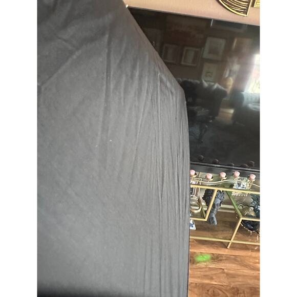 Black Vintage Schertz Umbrella Wood Handle Parasol Metal Tip Case - Picture 11 of 15